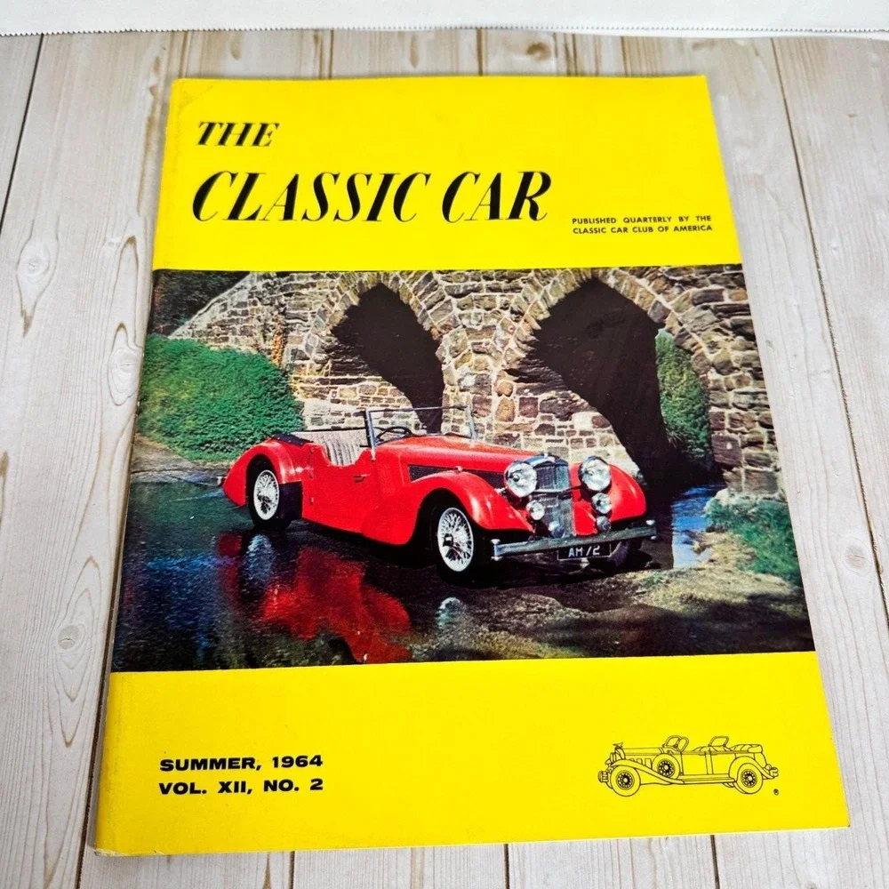 The Classic Car 1964 Full Year Set Vol XII Quarterly Magazines Auto History